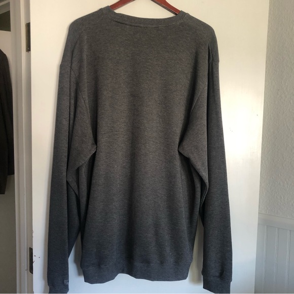 Cutter & Buck Grey Long Sleeve Cotton Sweater Size XL. - Picture 2 of 9